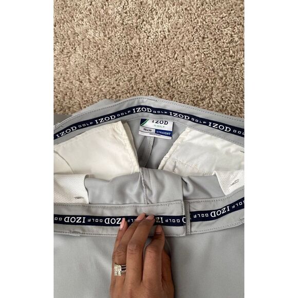 Izod golf suit trouser straight leg 36x30 Dress Pants - Picture 2 of 3